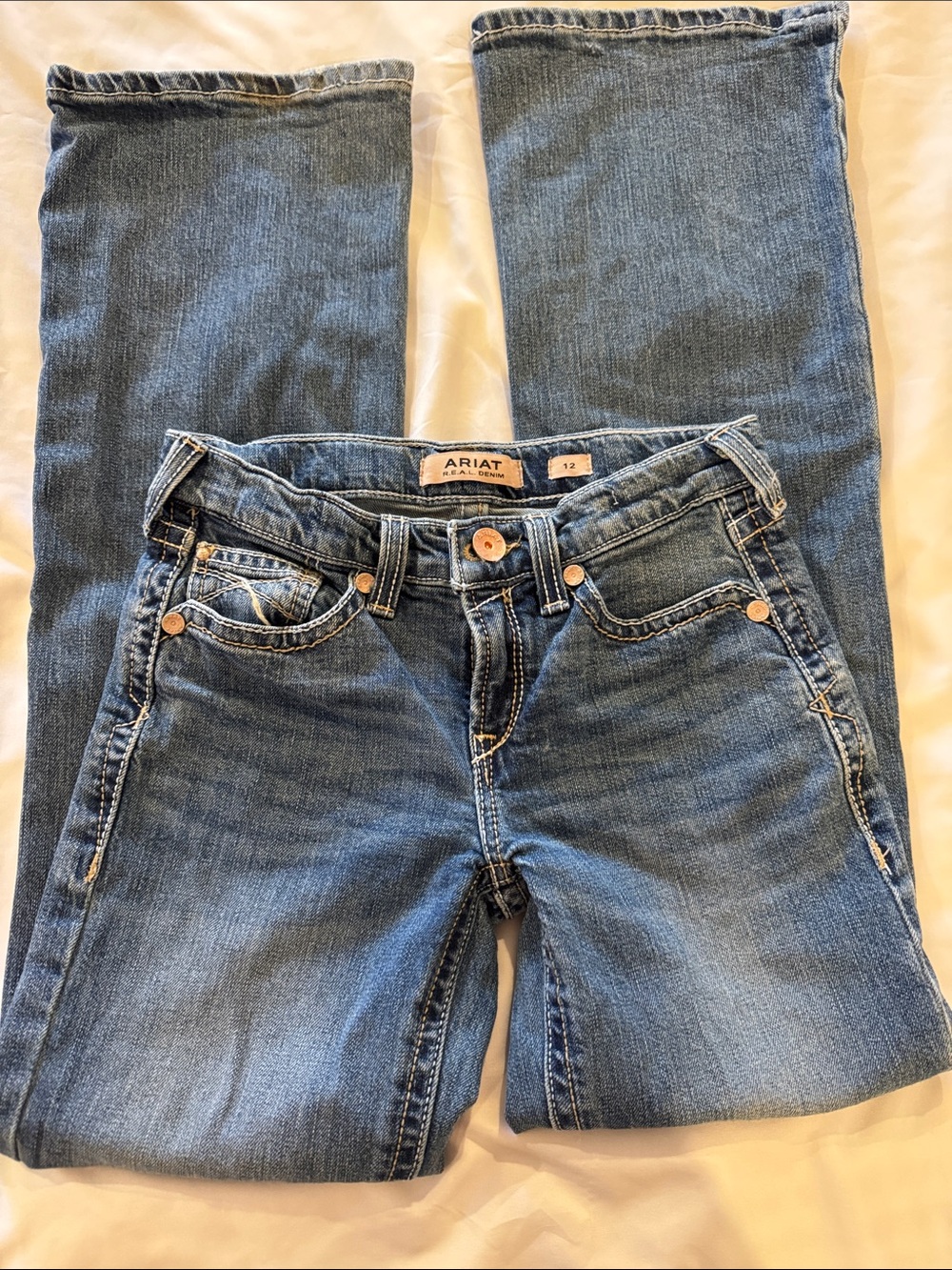 Ariat Girl’s Jean Bundle 12 - Picture 9 of 11